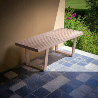 Ławka dębowa ogrodowa